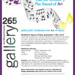 A Call for Artists- The Sound of Art