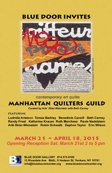 Annual Invitational Manhattan Quilters Guild Opening
