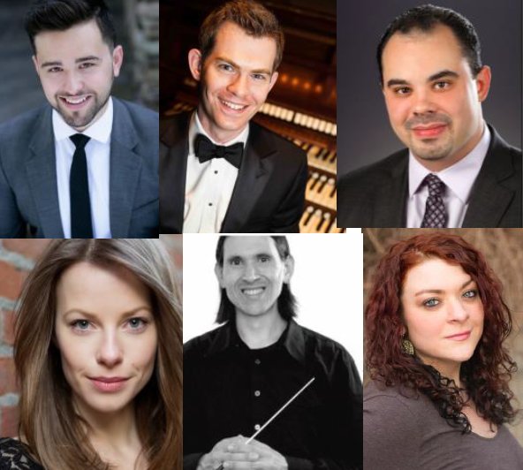 Westchester Oratorio Society presents Bach and Poulenc in  Mt Kisco featuring organist James Kennerley