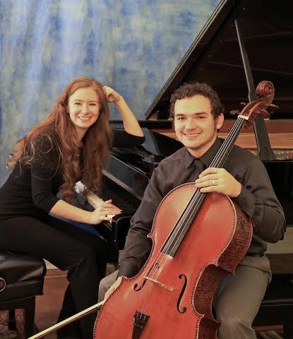 Noonday Getaway Concert - A.W. Duo - Pianist Alyona Aksyonova and Cellist James Waldo