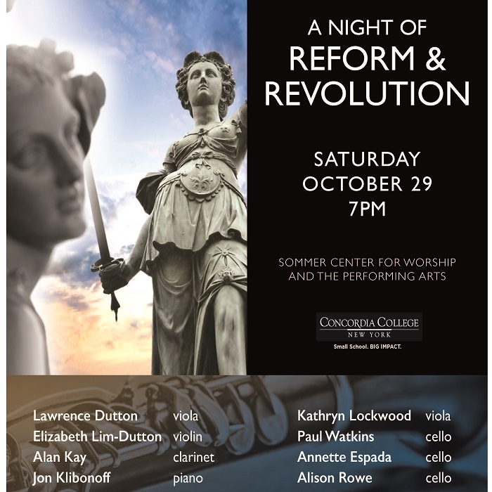 A Night of Reform & Revolution