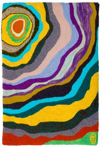 Liz Alpert Fay, Meditations on Color Annual Rings #4
