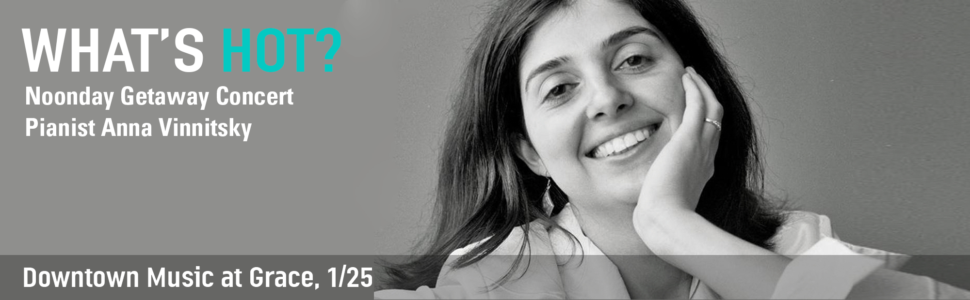 Noonday Getaway Concert - Pianist Anna Vinnitsky