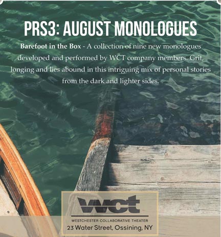 WCT presents PRS3: August Monologues