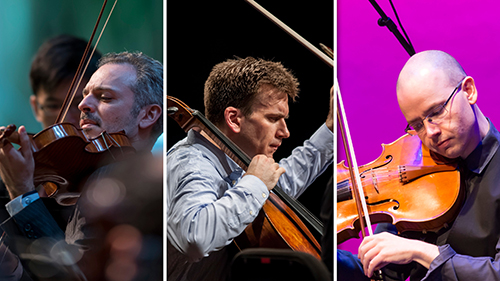 Colin Jacobsen, violin; Nicholas Cords, viola; Edward Arron, cello