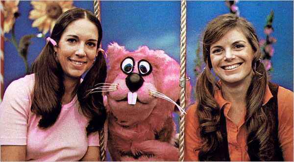 Carole and Paula, Stars of TV’s “The Magic Garden"