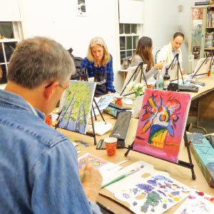 Adult BYOB Painting Workshop: Loosen Up and Paint
