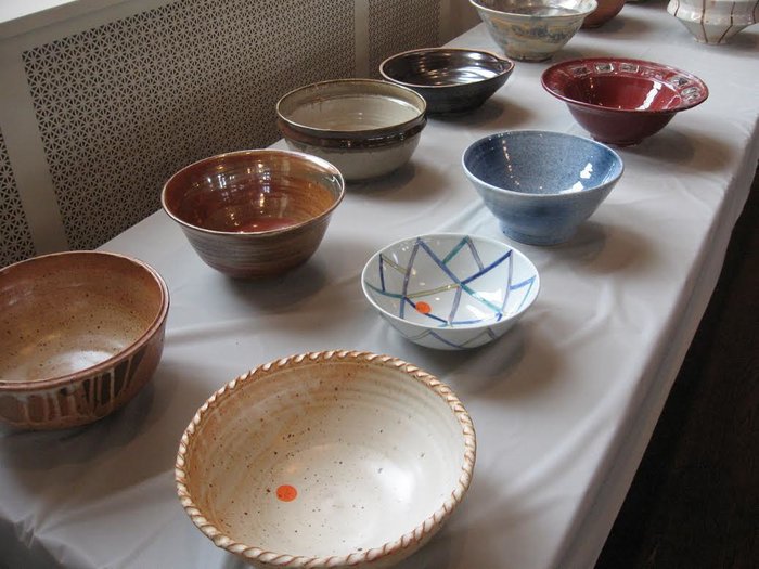 Clay Art Center's Empty Bowls Fundraiser