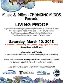 Music and Miles: Changing Minds presents LIVING PROOF