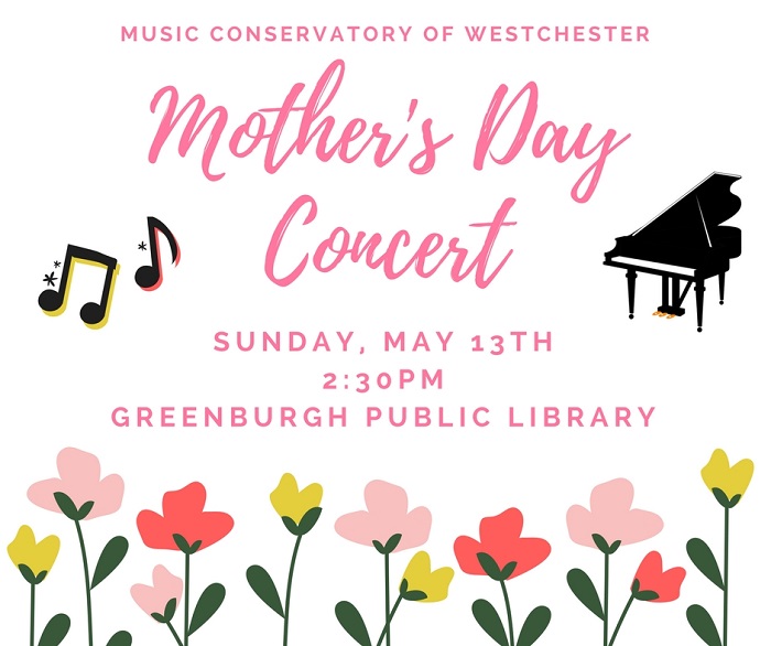 Music Conservatory of Westchester Mother's Day Free Piano Concert