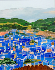 Meera Agarwal-Juried ArtShow Opening: FAR AWAY PLACES, Stamford (CT)
