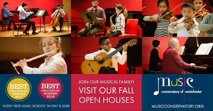 Music Conservatory of Westchester Fall Open House