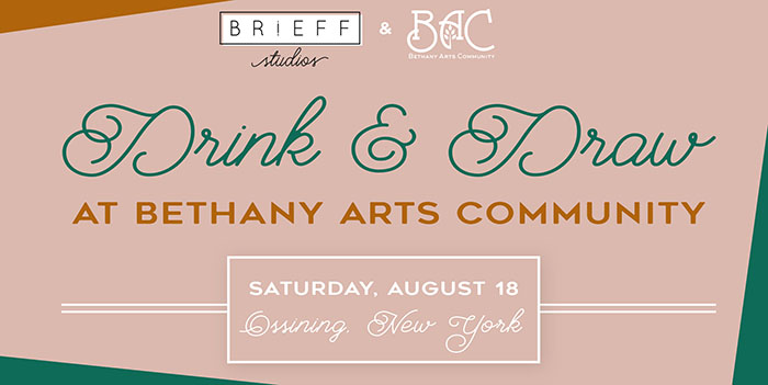 Drink & Draw at Bethany with Brieff Studios