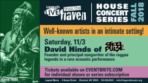 David "Dread" Hines of at Lagond "House Concert" Series