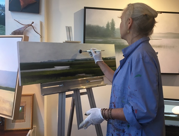 Painting Demonstration with Linda Puiatti and Katonah Art Stroll