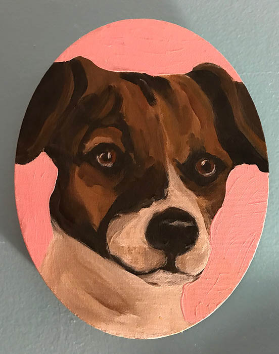 Saturday Art Project for Families: Dog Painting