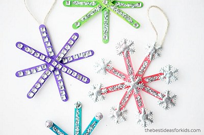 Create Popsicle Ornaments - December 22nd
