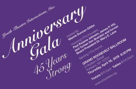 YTI's Anniversary Gala: 45 Years Strong