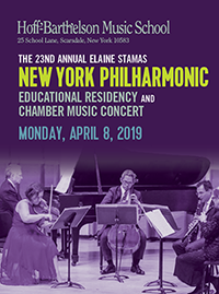 New York Philharmonic Musicians to present Master Classes and Perform at Hoff-Barthelson Music School