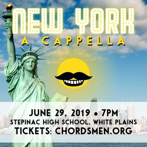 A Singing Salute to New York City“      An a cappella tour de farce”