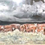 "Country & Eastern: The Contemporary Watercolors of Michael Mendel"