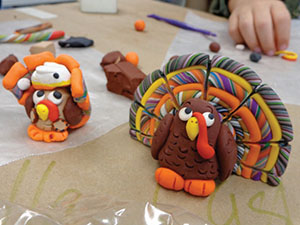 Make A Thanksgiving Turkey With Polymer Clay (Ages 5-8, 9-12)