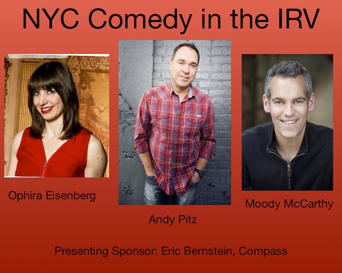 NYC Comedy in the IRV Hosted by Ophira Eisenberg