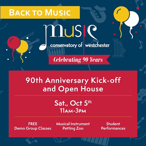 Music Conservatory of Westchester's 90th Anniversary Kick-Off Celebration