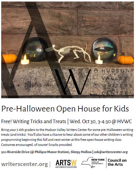 Halloween Open House for Kids Grades 3-6