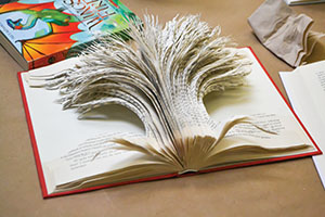 Kids Workshop: PaperWorks: Book / Magazine Sculpture