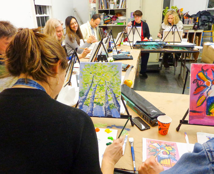 Adult Workshop: Loosen Up and Paint: A BYOB Night Out