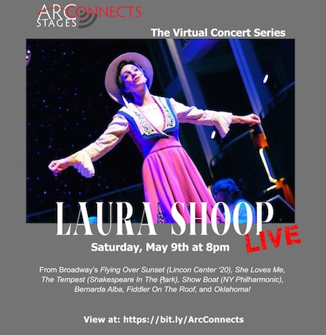 Laura Shoop Live, Virtual Concert with Arc Stages