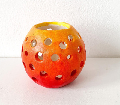 Clay Virtual Kids Class: Tealight Candle Holder (Ages 10+)