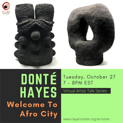 Virtual Artist Talk with Donte Hays: Welcome to Afro City