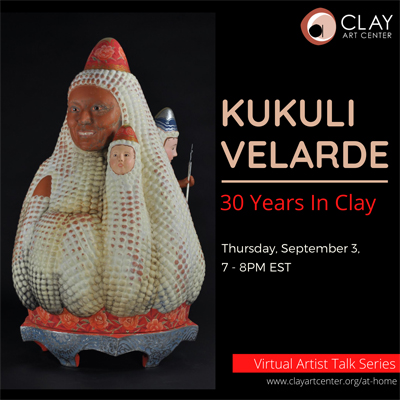 Virtual Artist Talk on Zoom | Kukuli Velarde | 30 Years in Clay