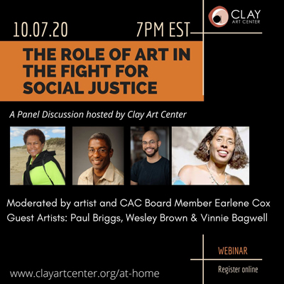 Virtual Panel Discussion: The Role of Art in the Fight for Social Justice
