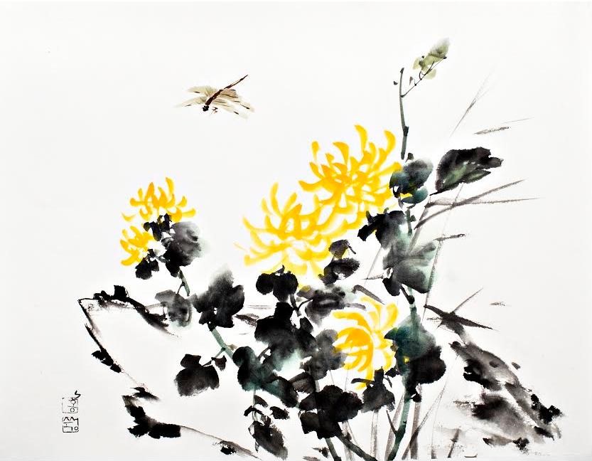 Virtual Brush Painting Class with Sungsook Hong Setton