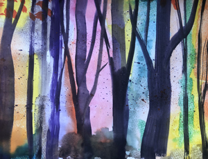 Tibbetts Brook Park – Painting Fall Trees (Zoom Art Workshop)