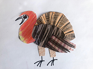 Yonkers Quilt – Turkeys in Tibbetts Brook Park