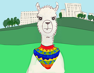 Yonkers Community Quilt – Cusco is visiting Yonkers (Cartoons & more)