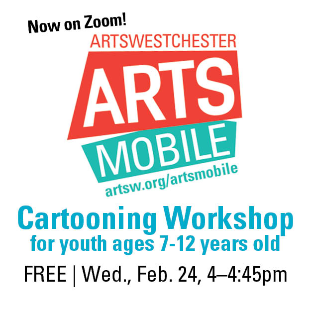FREE Cartooning Workshop | Artsmobile via Zoom