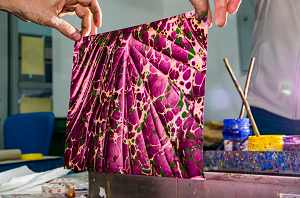 Suminagashi Paper Marbling Workshop