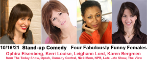 Four Fabulously Funny Females from The Ivy League of Comedy