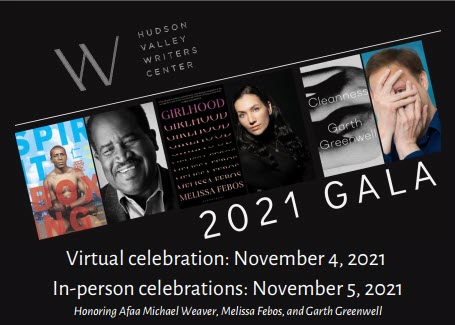 Hudson Valley Writers Center Annual Gala – Virtual Celebration