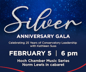 SILVER Gala Hoch Chamber Music Benefit Concert & Dinner/Dance