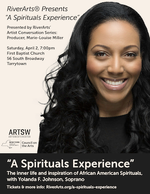 RiverArts Presents "A Spirituals Experience" with Soprano Yolanda F. Johnson