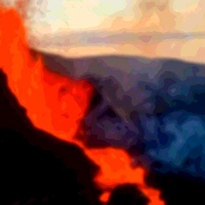 Around the Globe – Iceland, Painting Volcano (Zoom live art workshop)
