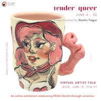 tender / queer online exhibition virtual artist talk with Dustin Yager and some of the participating artists
