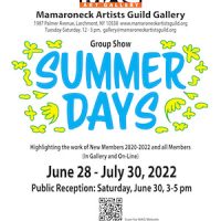 MAG Member Group Art Show | Summer Days | Dates: June 28-July 30, 2022
