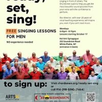 Ready, Set, Sing!  Free Singing Lessons for Men of All Ages